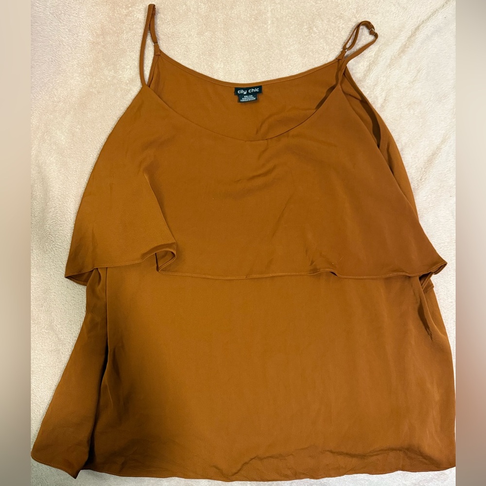 🟡🟡City Chic Women's Sweet Cami Top